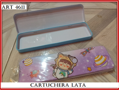 ART 4611 CARTUCHERA LATA