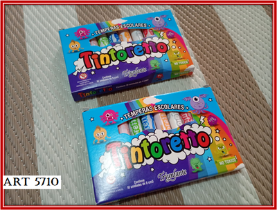 ART 5710 CAJA TEMPERAS X 10
