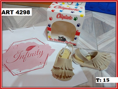 ART 4298 SANDALIAS NO CAMINANTE TALLE 15