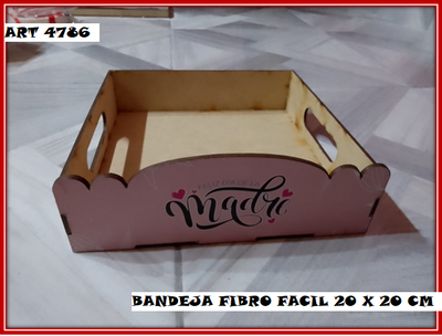 ART 4786 BANDEJA MADERA MAMA