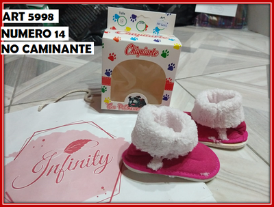 ART 5998 BOTITAS NO CAMINANTE  TALLE 14