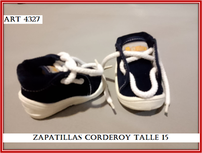 ART 4327 ZAPATILLAS CORDERON TALLE 15