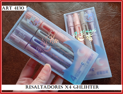 ART 4130 RESALTADORES GHLIGHTER X4