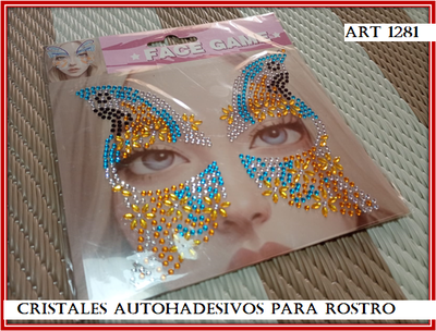 ART 1281 CRISTALES AUTOHADESIVOS PARA ROSTRO