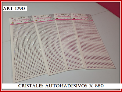 ART 1290 STRAS AUTOADHESIVOS X880