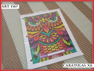 ART 1567 CARATULAS X6