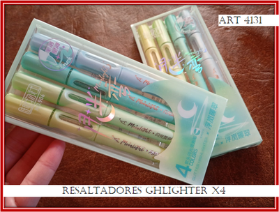 ART 4131 RESALTADORES GHLIGHTER X4