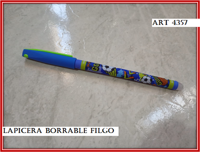 ART 4357 LAPICERA BORRABLE FILGO