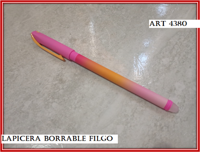 ART 4380 LAPICERA BORRABLE FILGO