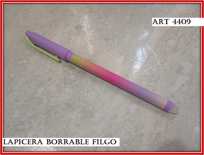 ART 4409 LAPICERA BORRABLE FILGO