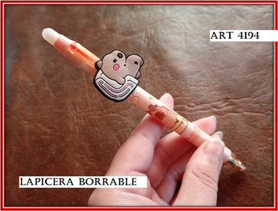 ART 4194 LAPICERA BORRABLE CAPIBARA