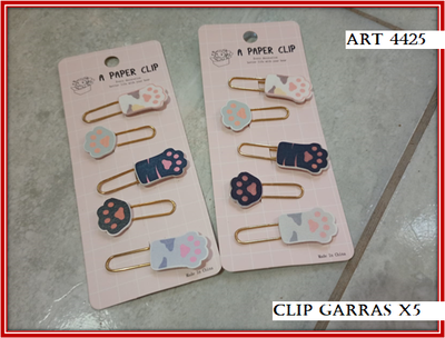 ART 4425 CLIP GARRAS X5