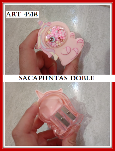 ART 4518 SACAPUNTAS DOBLE