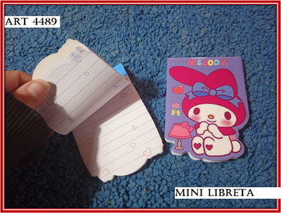 ART 4489 MINI LIBRETA SANRIO
