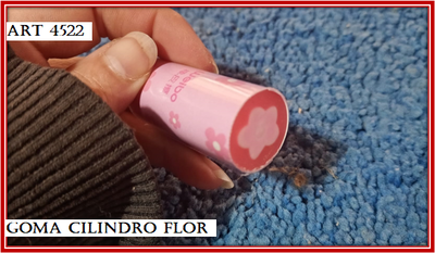 ART 4522 GOMA CILINDRO FLOR