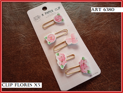 ART 6380 CLIP FLORES
