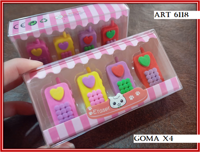 ART 6118 GOMAS X4 TELEFONO