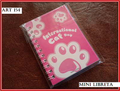 ART 154 MINI LIBRETA HUELLA