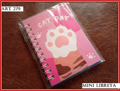 ART 279 MINI LIBRETA HUELLA