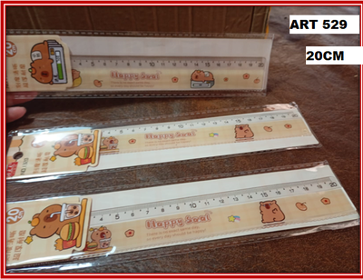 ART 529 REGLA CAPIBARA 20CM