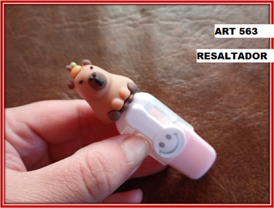ART 563 RESALTADOR CAPIBARA PASTEL