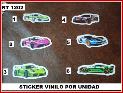 ART 1202 STICKER VINILO X UNIDAD