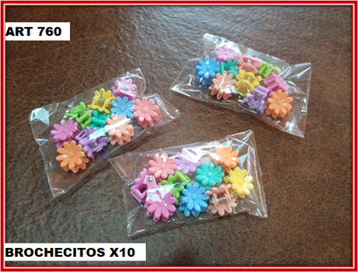 ART 760 BROCHECITOS X10