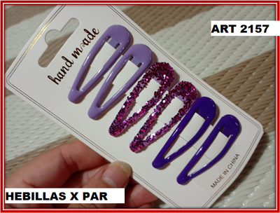 ART 2157 HEBILLAS X UNIDAD