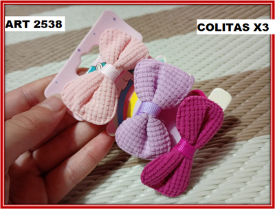 ART 2538 SET COLITAS X3