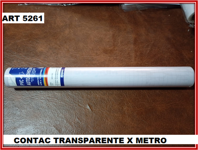 ART 5261 CONTAC TRANSPARENTE X METRO
