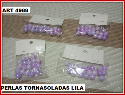 ART 4988 PERLAS TORNASOLADAS LILA