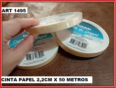 ART 1495 CINTA PAPEL 2,2CM X50 METROS