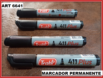 ART 6641 MARCADOR PERMANENTE NEGRO