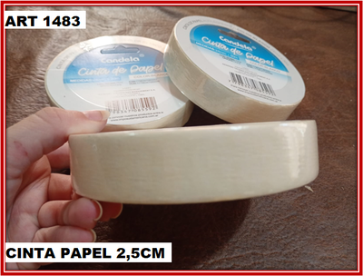 ART 1483 CINTA PAPEL 2,5CM