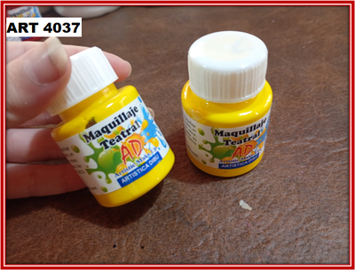 ART 4037 MAQUILLAJE ARTISTICO AMARILLO