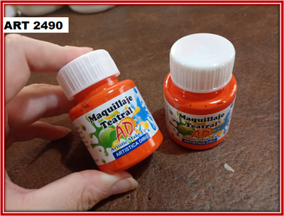 ART 2490 MAQUILLAJE ARTISTICO NARANJA