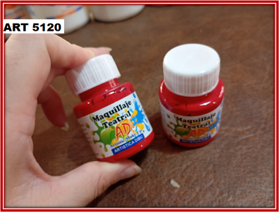 ART 5120 MAQUILLAJE ARTISTICO ROJO