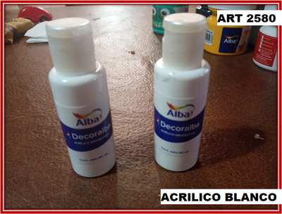 ART 2580 ACRILICO BLANCO ALBA