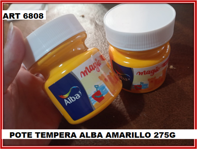 ART 6808 POTE TEMPERA ALBA AMARILLO 