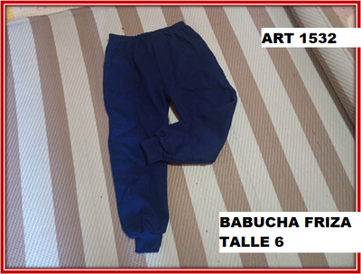 ART 1532 BABUCHA FRIZA TALLE 6