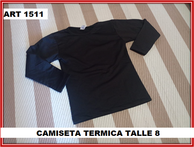 ART 1511 CAMISETA TERMICA TALLE 8