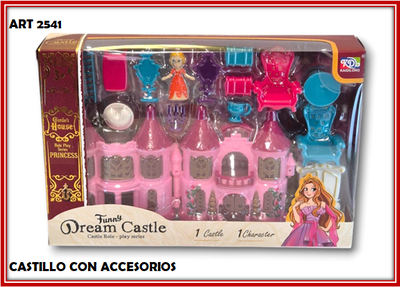 CASTILLO CON ACCESORIOS