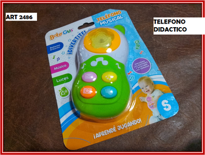 ART 2486 TELEFONO DIDACTICO