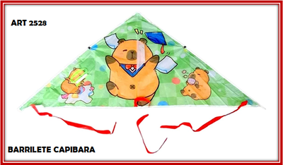ART 2528 BARRILETE CAPIBARA