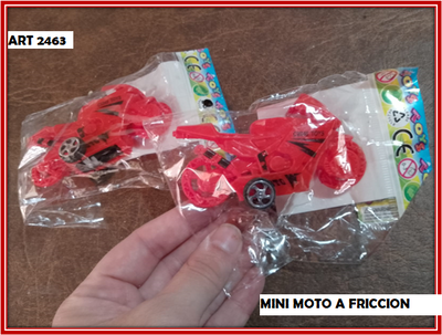 ART 2463 MINI MOTO A FRICCION
