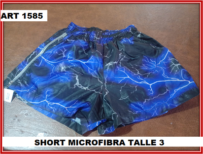 ART 1585 SHORT MICROFIBRA TALLE 3