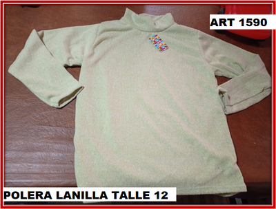 ART 1590 POLERA LANILLA TALLE 12