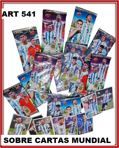 ART 541 SOBRES CARTAS MUNDIAL 