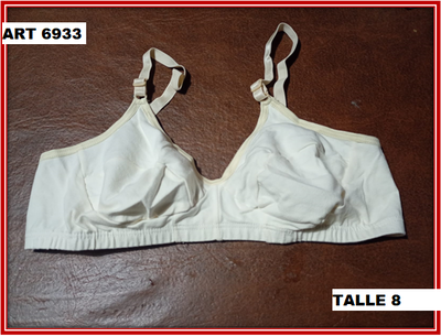 ART 6933 CORPIÑO ALGODON TALLE 8