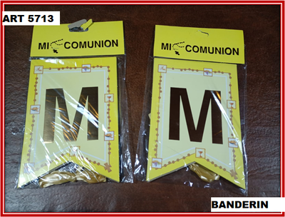ART 5713 BANDERIN COMUNION